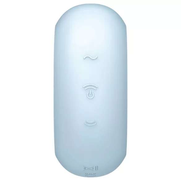 Satisfyer Pro To Go 3 - vibrador clitóris sucção recarregável - azul