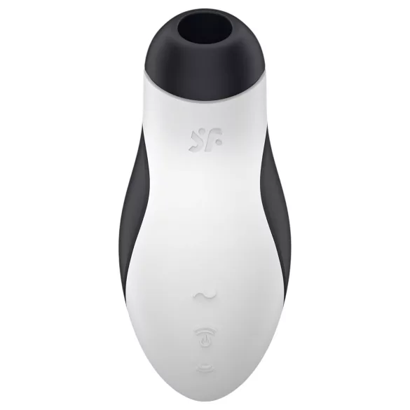 Satisfyer Orca - estimulador clitóris sucção à prova d'água - preto e branco