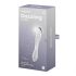 Satisfyer Dazzling Crystal 1 - dildo duplo vidro transparente