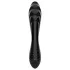Satisfyer Dazzling Crystal 1 - dildo duplo vidro - preto