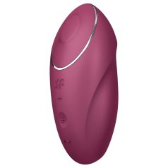   Satisfyer Tap & Climax 1 - Vibrador 2 em 1 e Estimulador de Clitóris (vermelho)