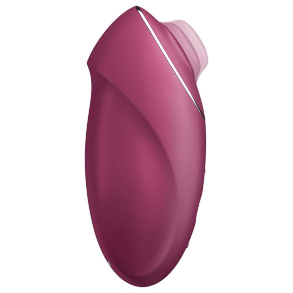 Satisfyer Tap & Climax 1 - Vibrador 2 em 1 e Estimulador de Clitóris (vermelho)