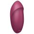 Satisfyer Tap & Climax 1 - Vibrador 2 em 1 e Estimulador de Clitóris (vermelho)