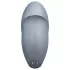 Satisfyer - vibrador clitóris 2 em 1 - Tap & Climax 1 - cinza
