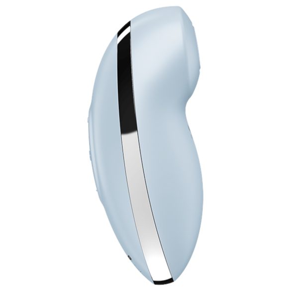 Satisfyer - vibrador clitóris e ponto G 2 em 1 - silicone azul