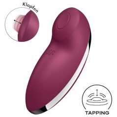   Satisfyer Tap & Climax 2 - vibrador clitóris e ponto G 2 em 1