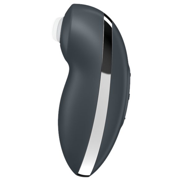 Satisfyer Tap & Climax 2 - vibrador 2 em 1 clitóris e ponto G - cinza