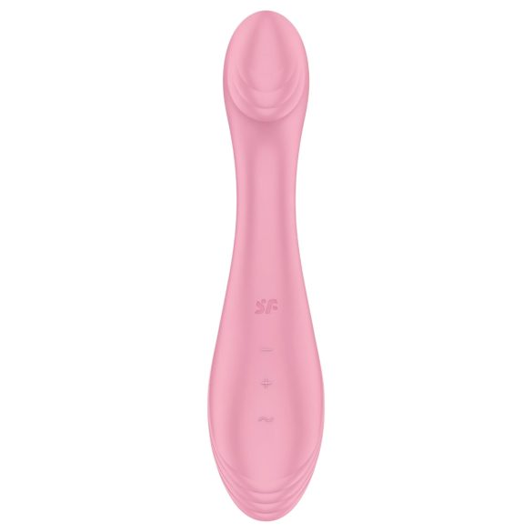 Satisfyer G-Force - vibrador ponto G recarregável à prova d'água rosa