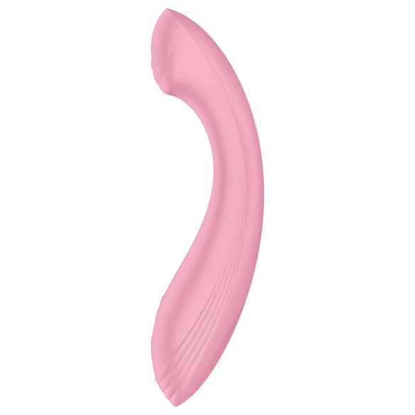 Satisfyer G-Force - vibrador ponto G recarregável à prova d'água rosa