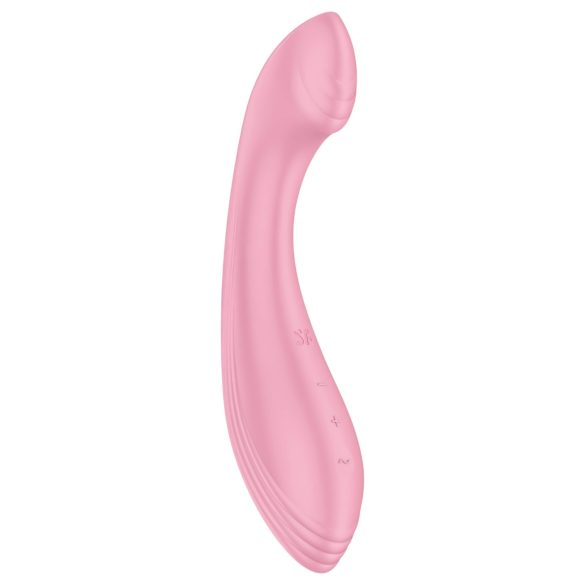 Satisfyer G-Force - vibrador ponto G recarregável à prova d'água rosa