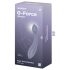 Satisfyer G-Force - vibrador ponto G recarregável à prova d'água lilás