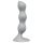 Satisfyer Triple Ball-R - dildo com bolas texturizadas - silicone cinza