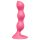 Satisfyer Triple Ball-R - vibrador anal com esferas - silicone rosa
