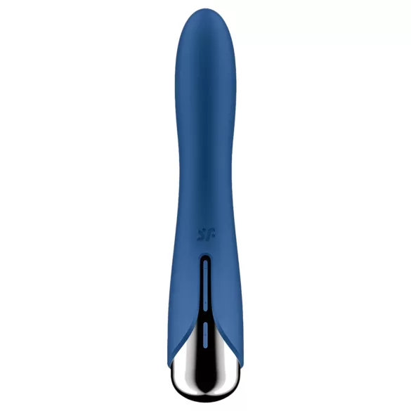 Satisfyer - Vibrador ponto G com cabeça giratória - silicone azul
