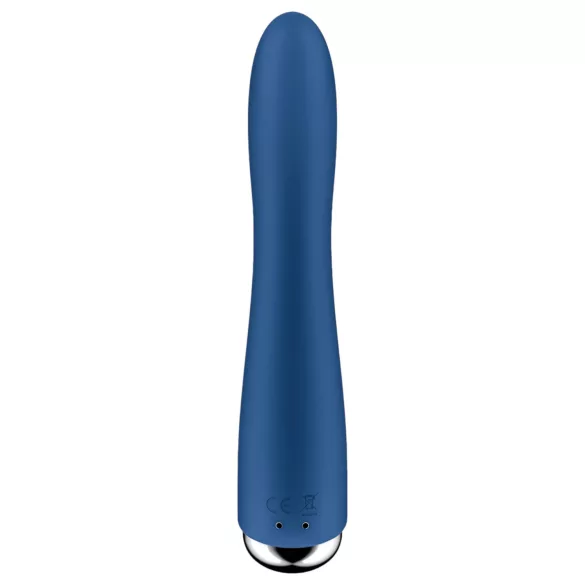 Satisfyer - Vibrador ponto G com cabeça giratória - silicone azul