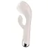 Satisfyer - vibrador rabbit rotativo clitóris - bege