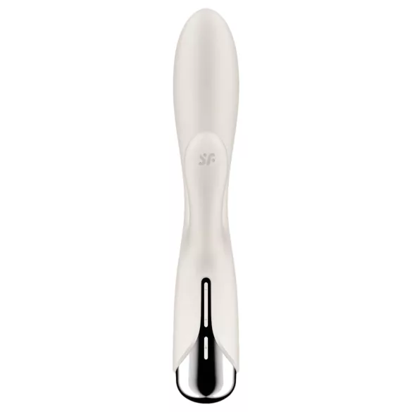 Satisfyer - vibrador rabbit rotativo clitóris - bege