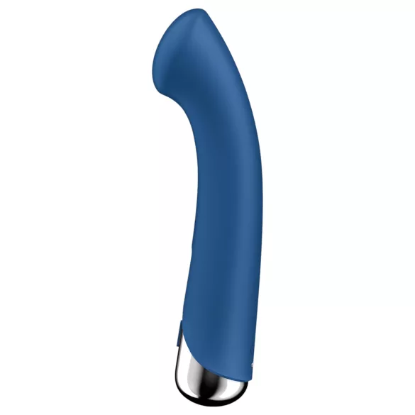 Satisfyer Spinning G-Spot 1 - vibrador ponto G com cabeça giratória - azul
