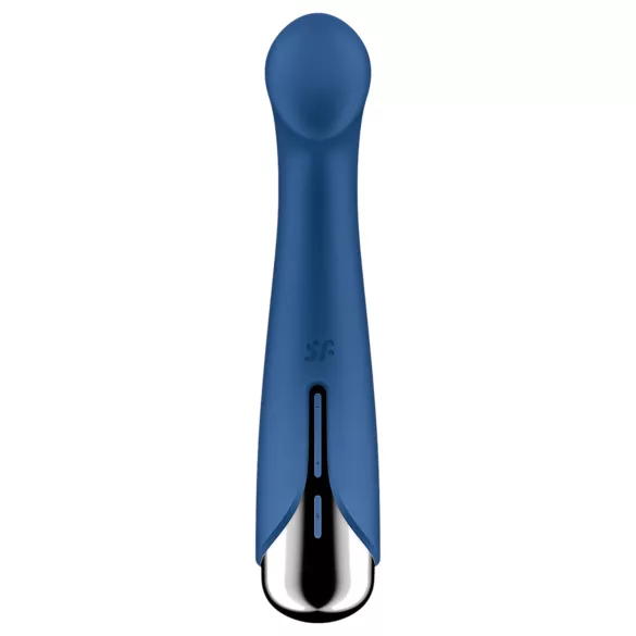 Satisfyer Spinning G-Spot 1 - vibrador ponto G com cabeça giratória - azul