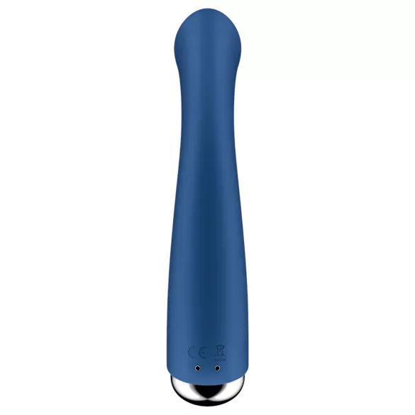 Satisfyer Spinning G-Spot 1 - vibrador ponto G com cabeça giratória - azul