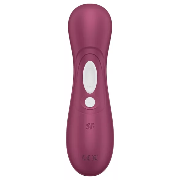 Satisfyer Pro 2 Gen3 - Estimulador de clitóris por ondas de pressão controlado por app (vermelho)