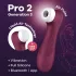 Satisfyer Pro 2 Gen3 - Estimulador de clitóris por ondas de pressão controlado por app (vermelho)