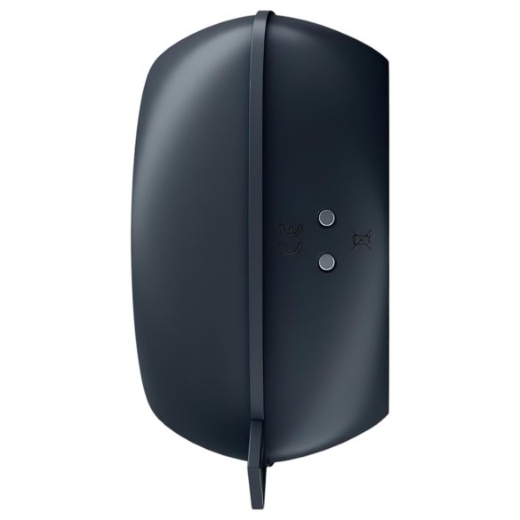 Satisfyer - masturbador vibratório masculino recarregável - silicone preto