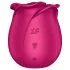 Satisfyer Pro 2 Classic Blossom - vibrador clitóris sucção ar - vermelho