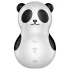 Satisfyer Pocket Panda - vibrador clitóris sucção - preto