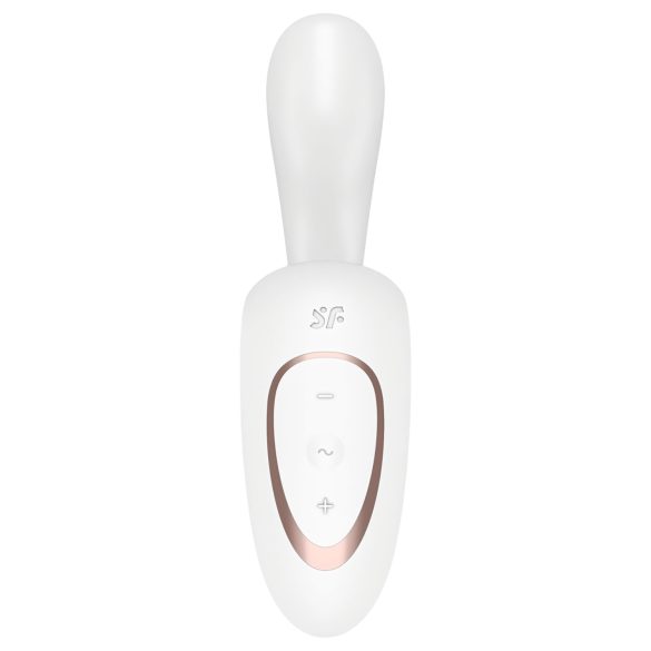 Satisfyer G for Goddess 1 - vibrador clitóris e ponto G - branco