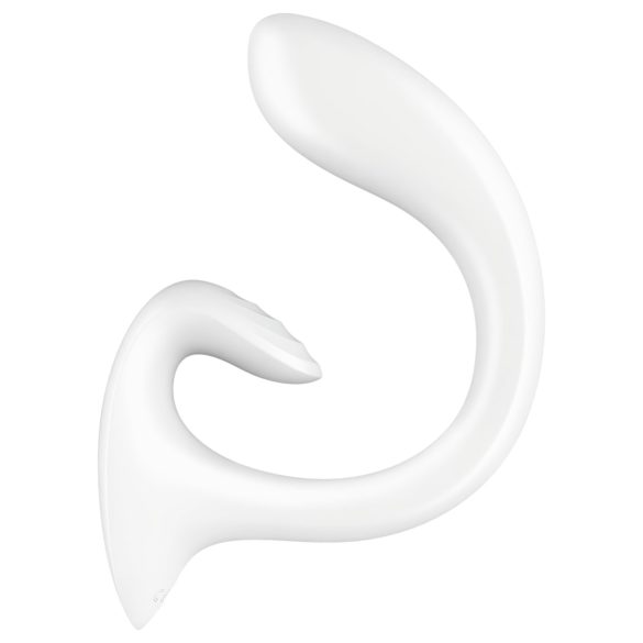 Satisfyer G for Goddess 1 - vibrador clitóris e ponto G - branco