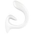 Satisfyer G for Goddess 1 - vibrador clitóris e ponto G - branco