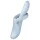 Satisfyer Heat Flex 4 - vibrador com aquecimento para clitóris e ponto G - prata