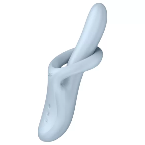Satisfyer Heat Flex 4 - vibrador com aquecimento para clitóris e ponto G - prata