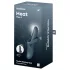 Satisfyer Heat Flex 4 - vibrador clitóris com aquecimento - silicone cinza