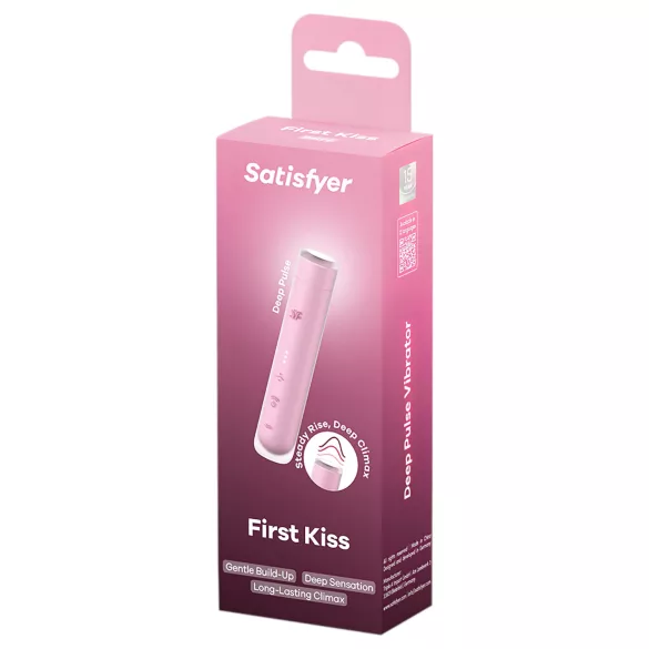 Satisfyer First Kiss - Estimulador de clitóris por ondas de ar (rosa)