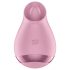 Satisfyer Tongue Player - vibrador clitóris formato língua - silicone rosa