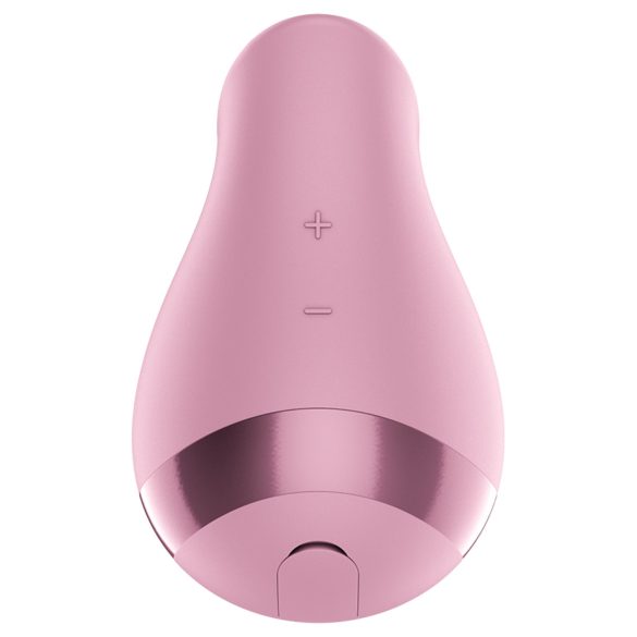 Satisfyer Tongue Player - vibrador clitóris formato língua - silicone rosa