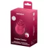 Satisfyer Tongue Twister - vibrador clitóris rotativo com língua - silicone rosa