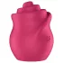 Satisfyer Tongue Twister - vibrador clitóris rotativo com língua - silicone rosa