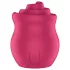 Satisfyer Tongue Twister - vibrador clitóris rotativo com língua - silicone rosa