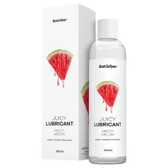 Satisfyer - lubrificante com sabor - melancia - 300ml
