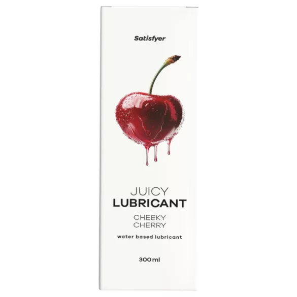 Satisfyer - lubrificante com sabor cereja - 300ml