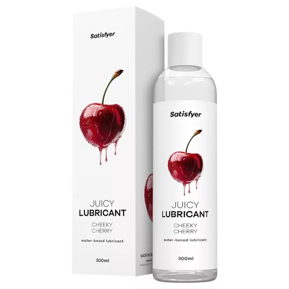 Satisfyer - lubrificante com sabor cereja - 300ml