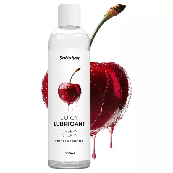 Satisfyer - lubrificante com sabor cereja - 300ml