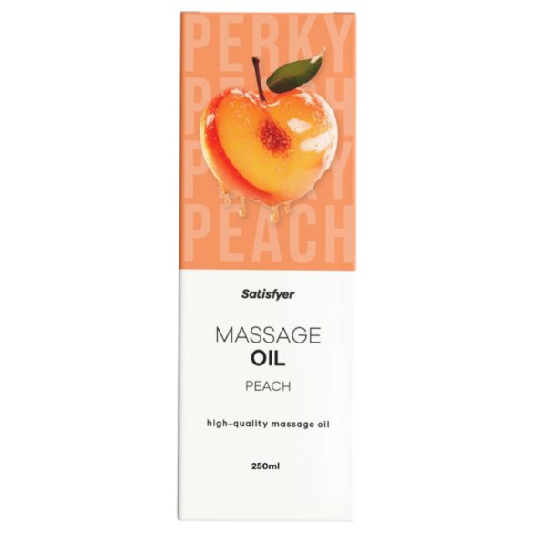 Satisfyer - óleo de massagem - pêssego - 250ml