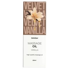 Satisfyer - óleo de massagem - aroma de baunilha - 250ml