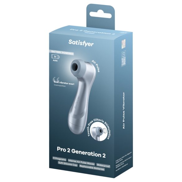 Satisfyer Pro2 Gen2 - sugador clitóris ondas de ar - azul