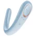 Satisfyer Double Classic - vibrador para casais (azul)