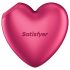 Satisfyer Cutie Heart - sugador de clitóris com pulsação de ar - silicone rosa